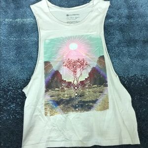 Muscle tee. Desert scenery. Size small. Element